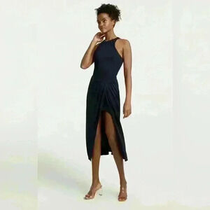 NEW! Cinq a Sept Lezlie Jersey Sleeveless Racerback Midi Dress